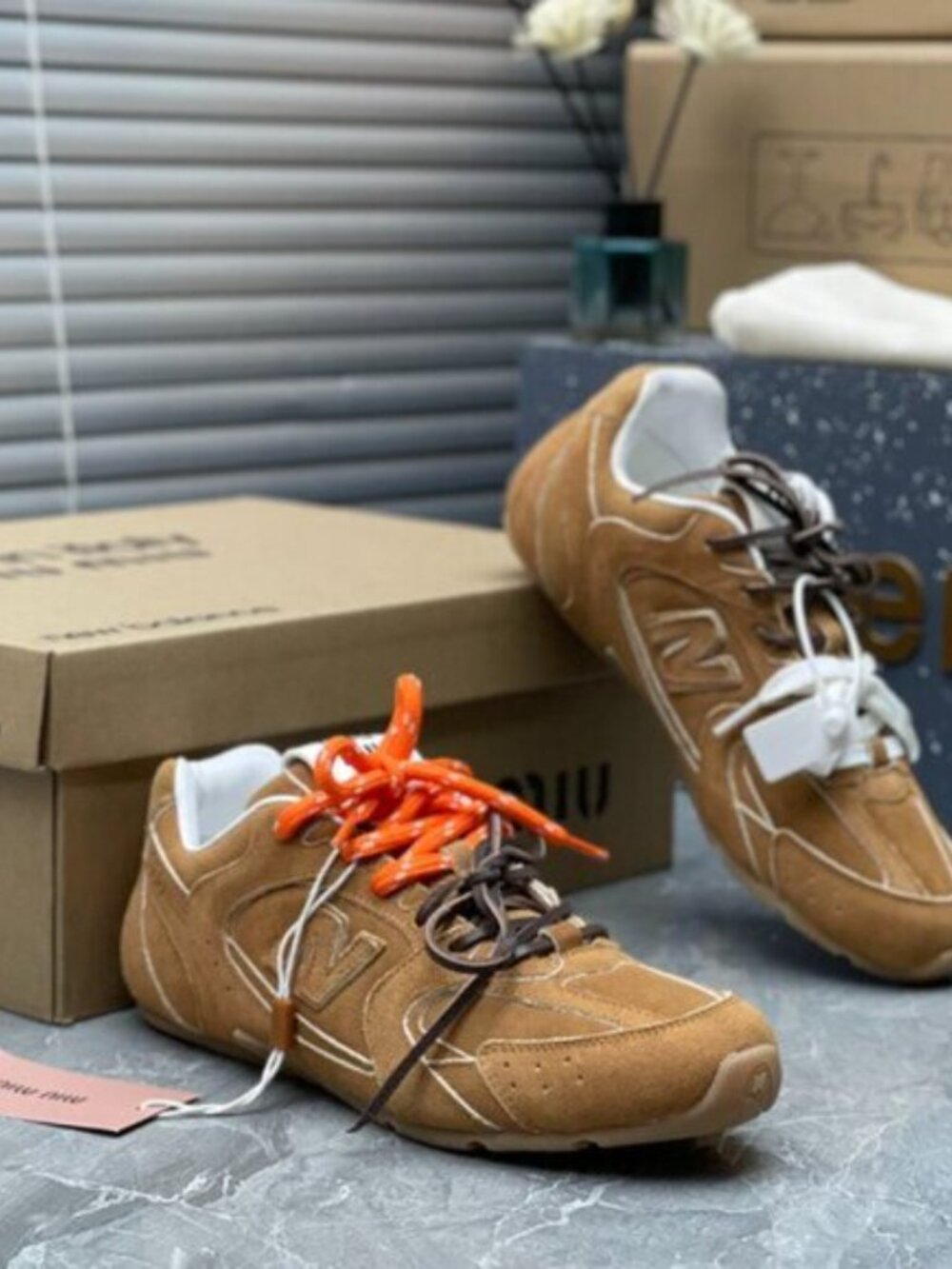 Women's Miu Miu x New Balance 530 SL Sneakers - Picture 8 of 9
